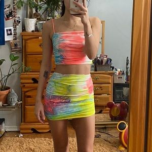 Two Piece Tie Dye Set